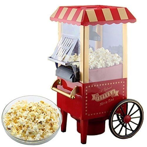 Popcorn Maker Machine for Home Use, Automatic Oil-Free Popcorn Popper, Electric Hot Air Blower with On/Off Switch-image-39