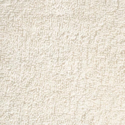 Serviettes d'invité absorbantes lavables en machine coton blanc SOLUND