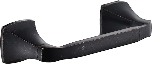 Soporte de papel higiénico pivotante, para la colección Moen YB5108ORB Voss, bronce aceitado