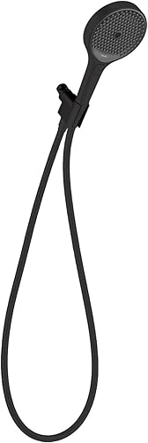 Miniatura 2 de hansgrohe Rainfinity 26914671 - Juego de cabezal de ducha de mano de 5 pulgadas, moderno polvo de 3 aerosoles, lluvia intensa, monoRain con limpieza