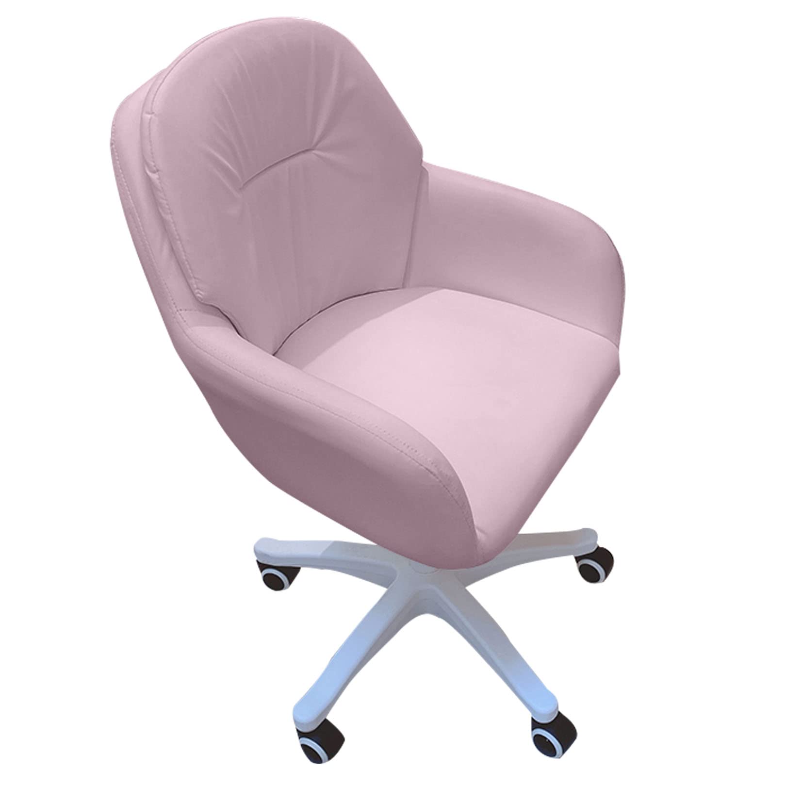 Chaise de bureau pivotante cuir PU dossier bas