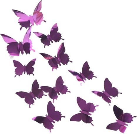 Amazon ウォールステッカー 壁紙 ウォールペーパー シール ウォールシール ウォールデコ ミラー Tangqi 五色 12枚 蝶 透かし彫り 綺麗 雰囲気 3d 立体 Diy オシャレ 家庭用 装飾 壁飾り 安い かわいい ファッション プレゼント モダンアート パープル ウォール Amazon ウォールステッカー 壁紙 ウォールペーパー シール ウォールシール ウォールデコ ミラー Tangqi 五色 12枚 蝶 透かし彫り 綺麗 雰囲気 3d 立体 Diy オシャレ 家庭用 装飾 壁飾り 安い かわいい ファッション プレゼント モダンアート パープル ウォール