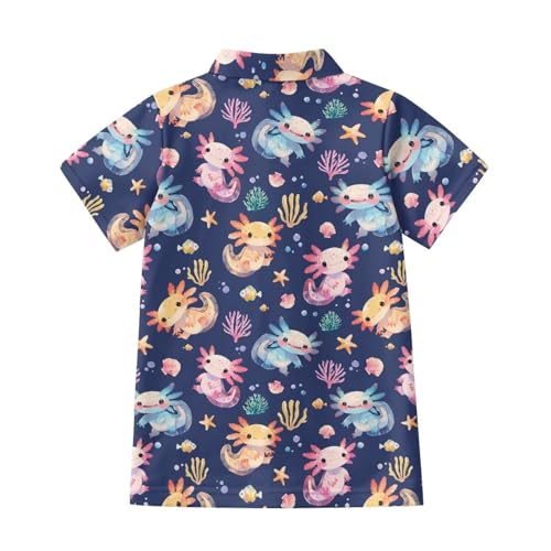 Girls Short Sleeve Athletic Top Collared Golf Shirts Size 5-12 Quick Dry Activewear4