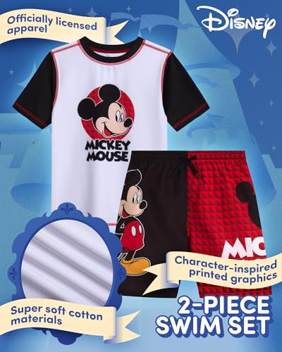 Maillot de bain garçon Disney 2 pièces protégeant la peau sensible UPF50+ - 4