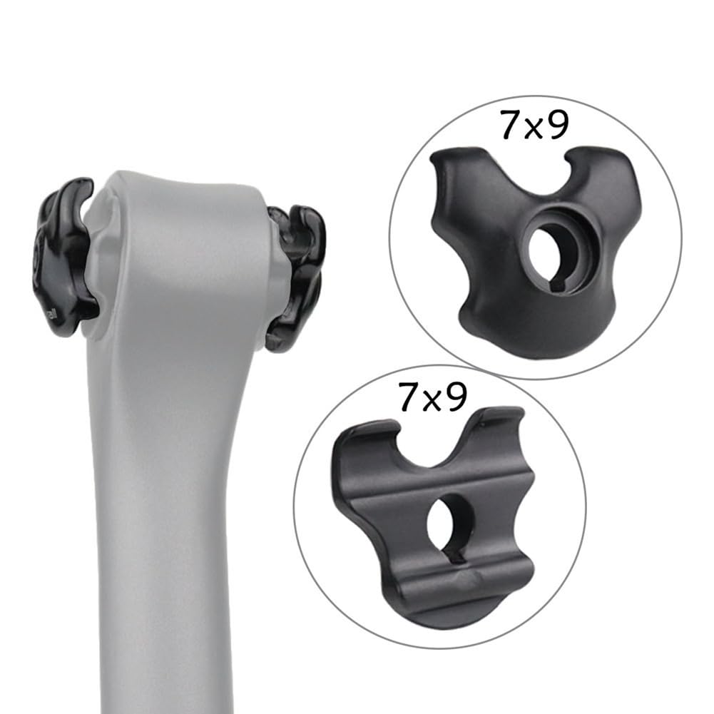Pince de tige de selle de vélo pour Rails de selle en carbone 7x9mm Pince de tige de selle de vélo pour Rails de selle en carbone 7x9mm