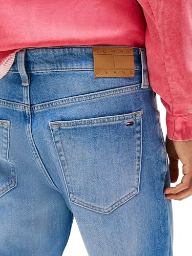 Tommy Jeans Herren Jeans Hose Austin Slim Tapered Fit, Blau (Denim Medium), 28W/34L – Ansicht 3