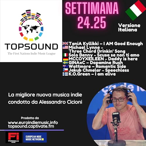 TOPSOUND WEEK 24.25 Versione Italiana Podcast Por  arte de portada