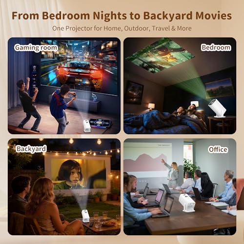 Mini Projector with 4K Support Portable Short Throw Proyector - image 8