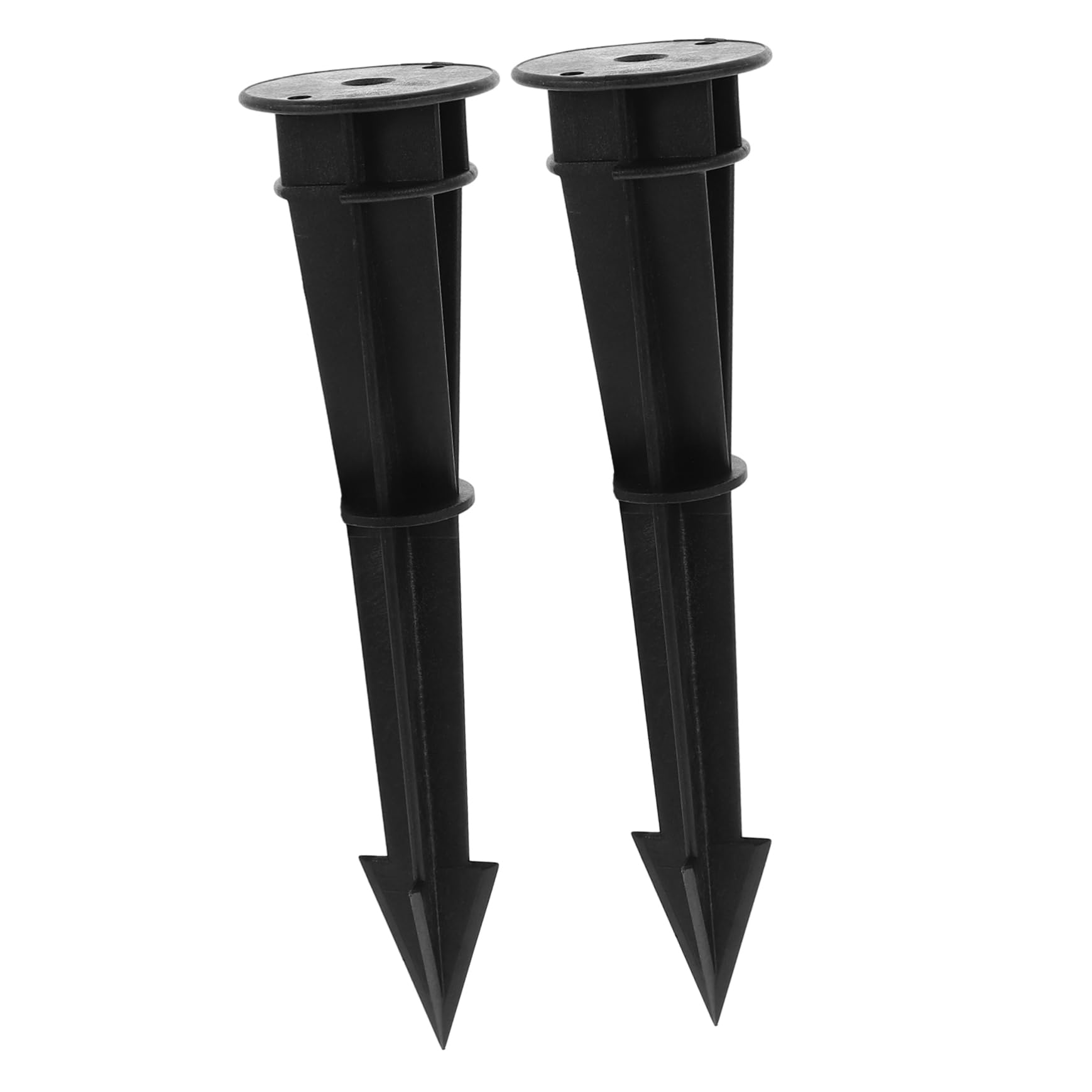 Parliky Luminous Floor Lamp Led Spikes Ground Stakes Sturdy Garden Stake Weatherproof Outdoor Lighting