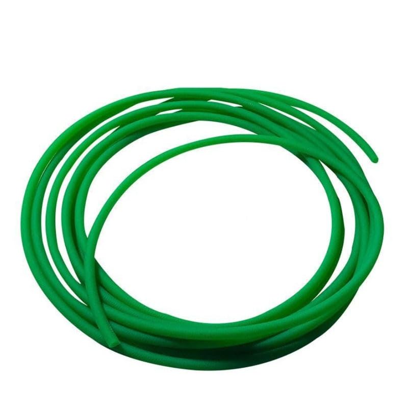 GatherTOOL 1/3/5M Green Round Polyurethane Conveyor Belts PU Drive Belt Meltable Cord Rough Surface Transmission Belts for Textile Machine (Size : 5Meters, Color : 1.5mm)