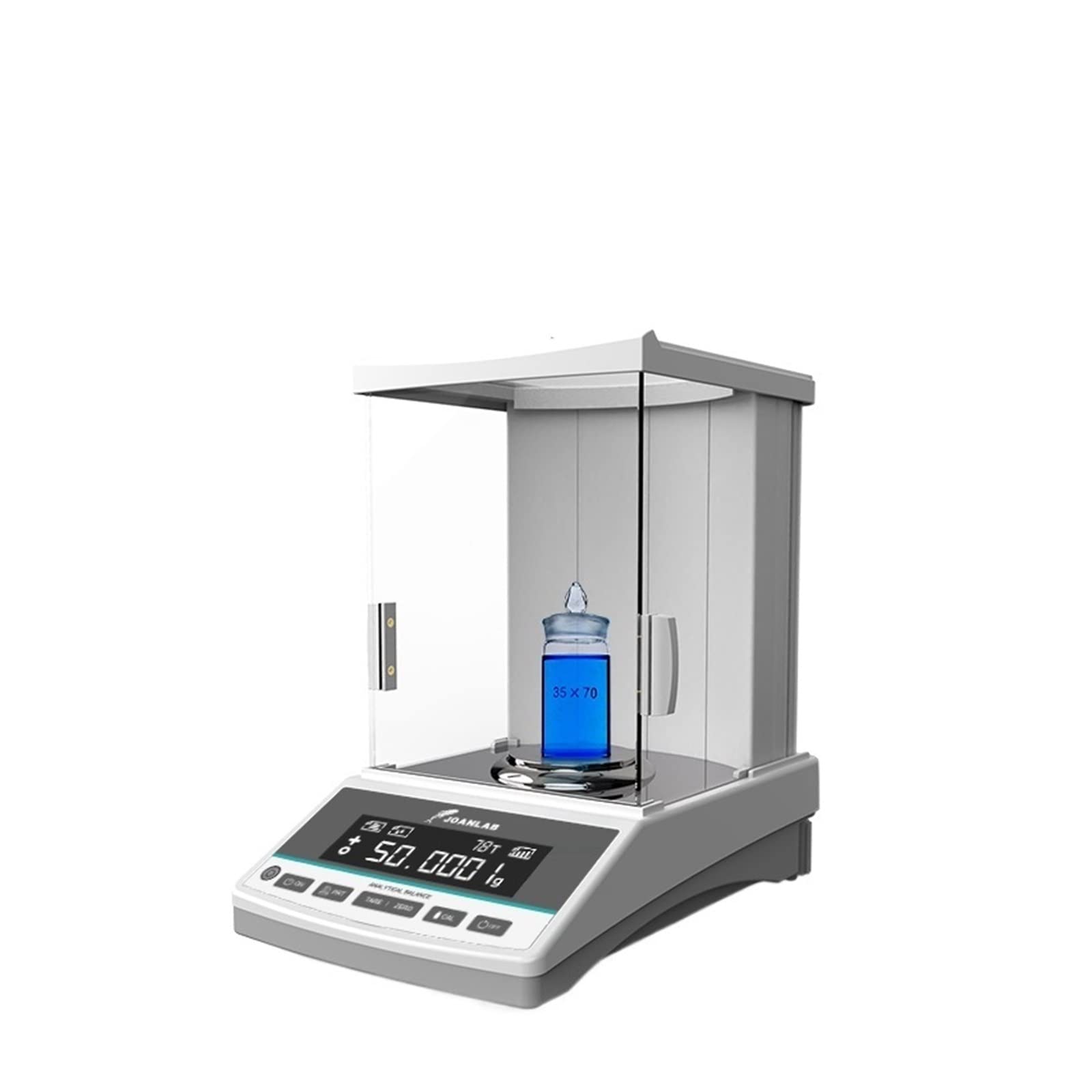 Balanzas de laboratorio Balanza analítica Microbalanza digital Balanza electrónica de precisión 120g 220g Rango 0.0001g Resolución(JAB2204 (220g 0.1mg))