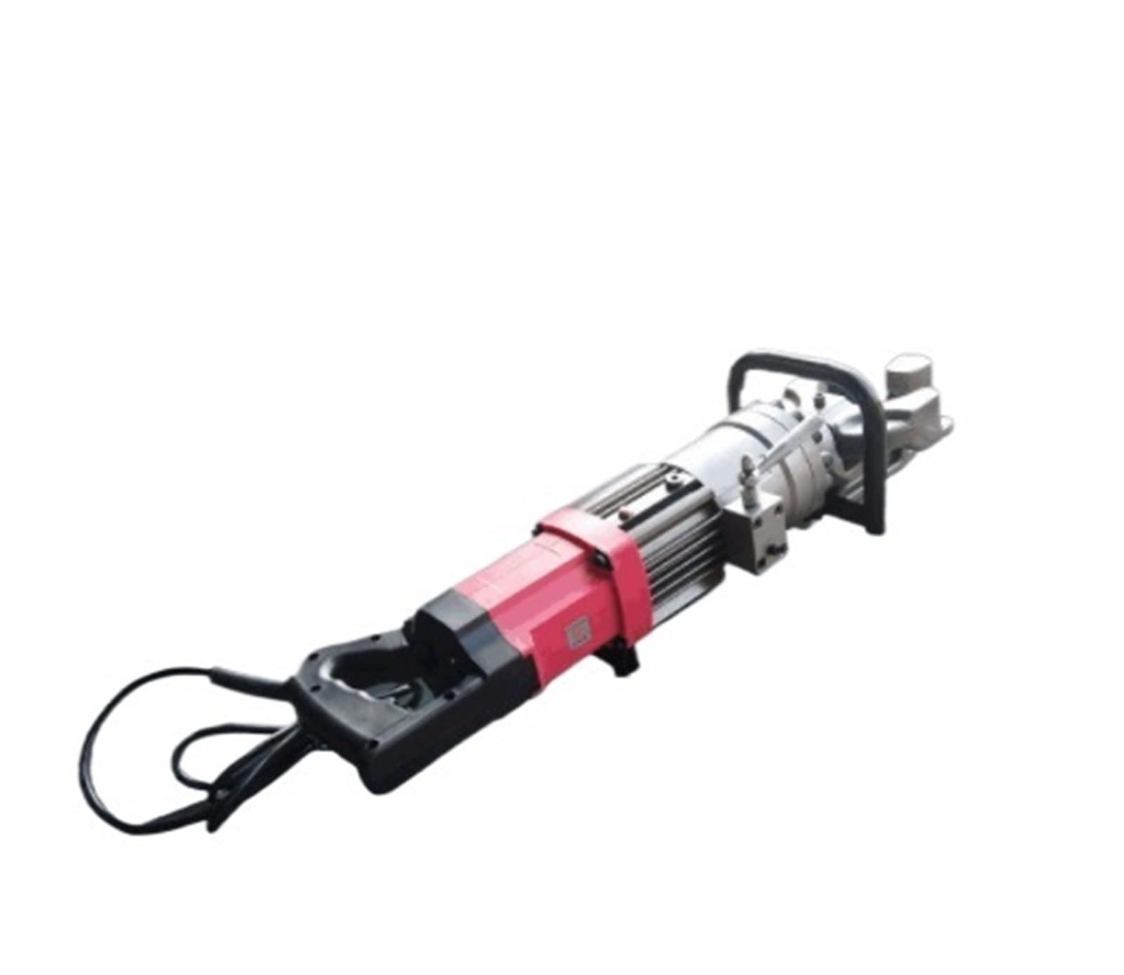 Rebar Bender, HRB-25 Electric Hydraulic Steel Bar Bending Machine Portable Rebar Fast Bender Handheld Straightening Tools Bend Range 4-25MM