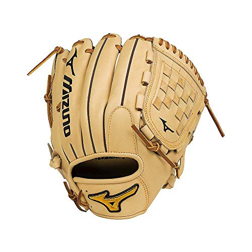 Mizuno Pro GMP2-100R Infield/Outfield/Pitcher Model Gloves, Tan, 12'