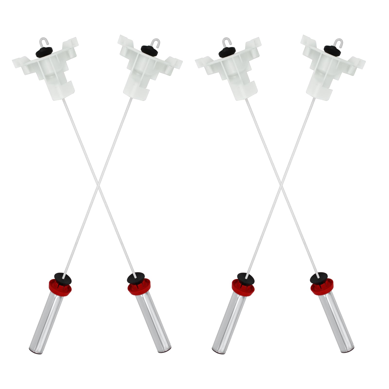 2024 Upgraded 424495P Washer Suspension Rod Kit Replacement 421127P Compatible with Fisher Paykel Washer Part (4-PACK) 1-Year Warranty