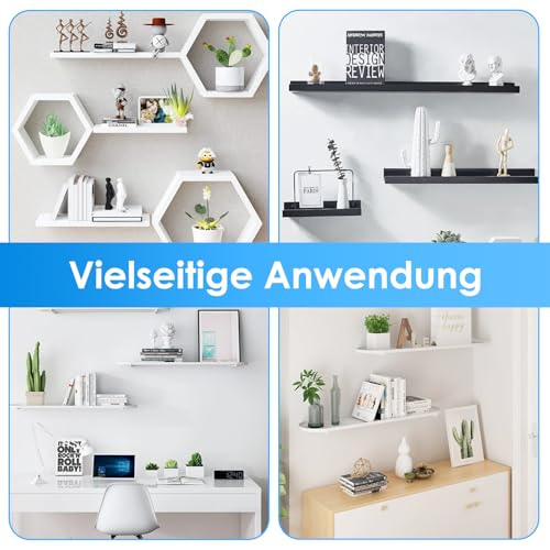 Support etagere invisible pour fixer des planches flottantes sans equerre apparente