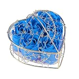 Geduoer GF3680 - Decoración de habitación fragante para el día de San Valentín, adornos de rosas artificiales, regalos para novia, esposa, madre, abuela, día de la madre, cumpleaños, aniversario,