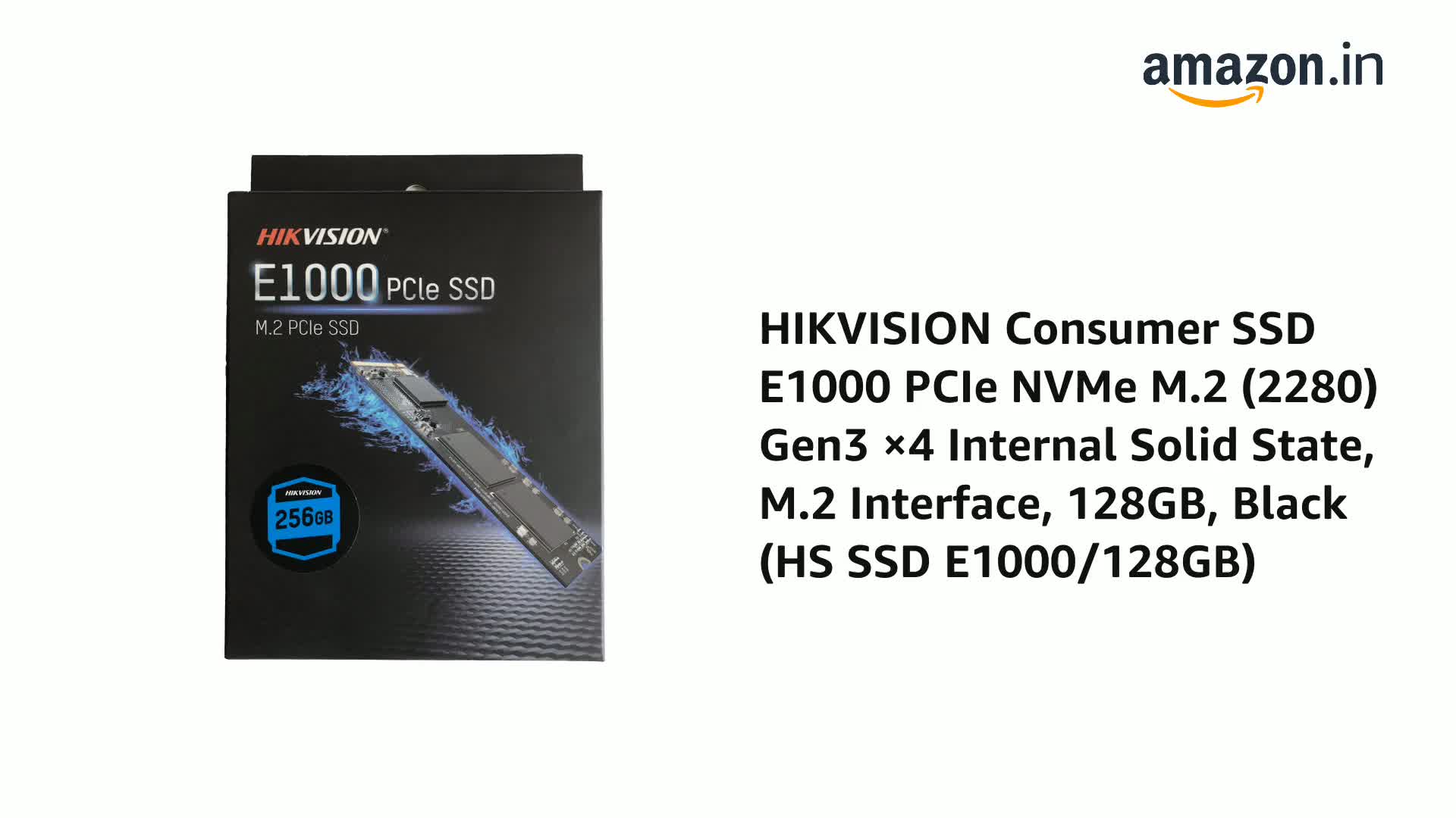HIKVISION E1000 PCIe NVMe M.2 Internal SSD