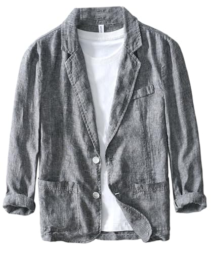Veste de costume en lin pour homme idéale pour vos fêtes et soirées d'été