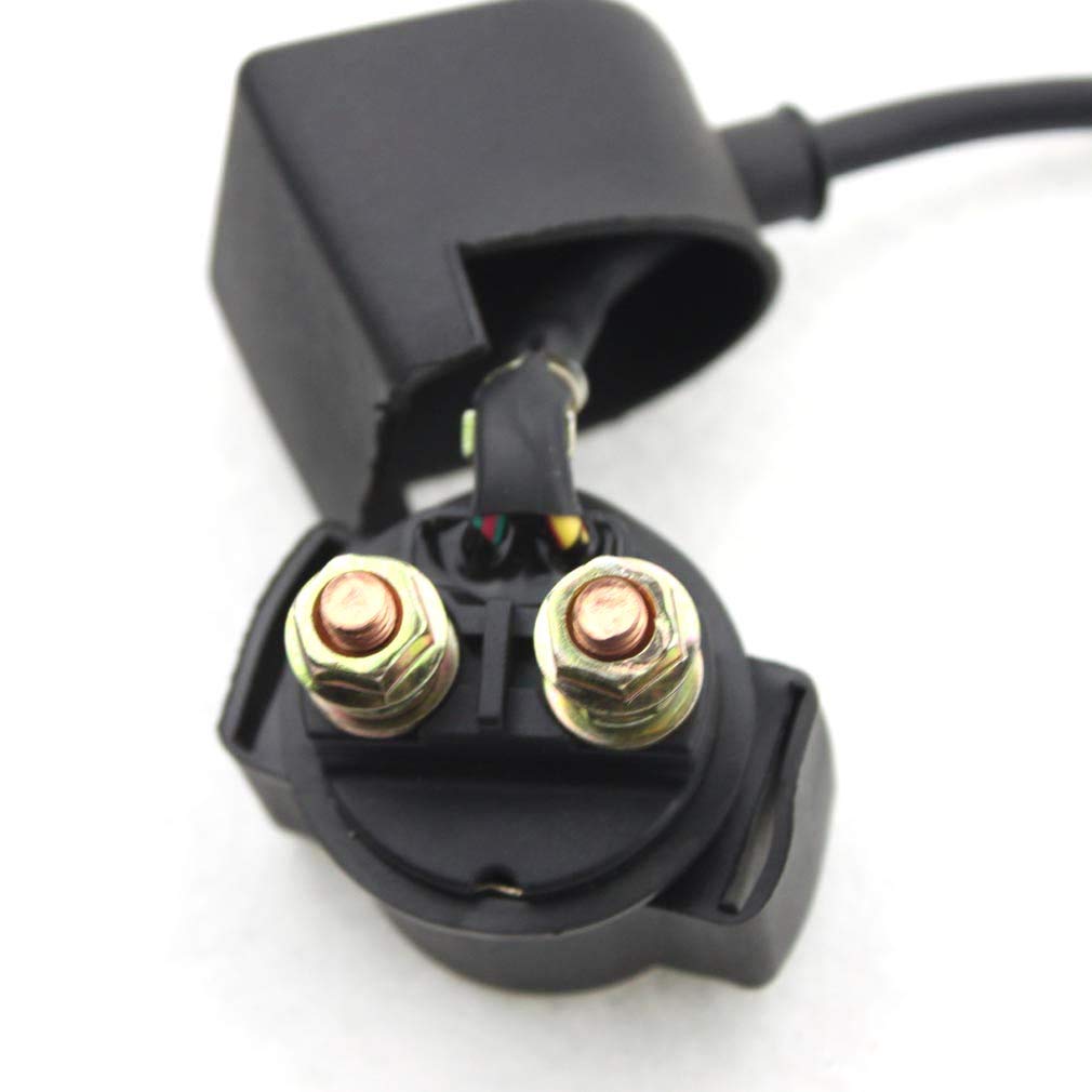Buy GOOFIT 2 Pin Solenoid Relay Starter for 50cc 110cc 150cc 200cc