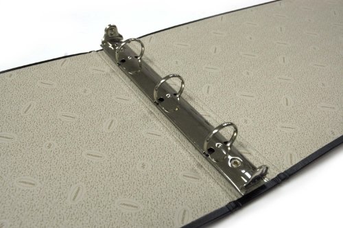 Legal-Size Binders, 2-Pack, Round Ring, 1.5" Capacity, 8-1/2X14, Black #TOP4