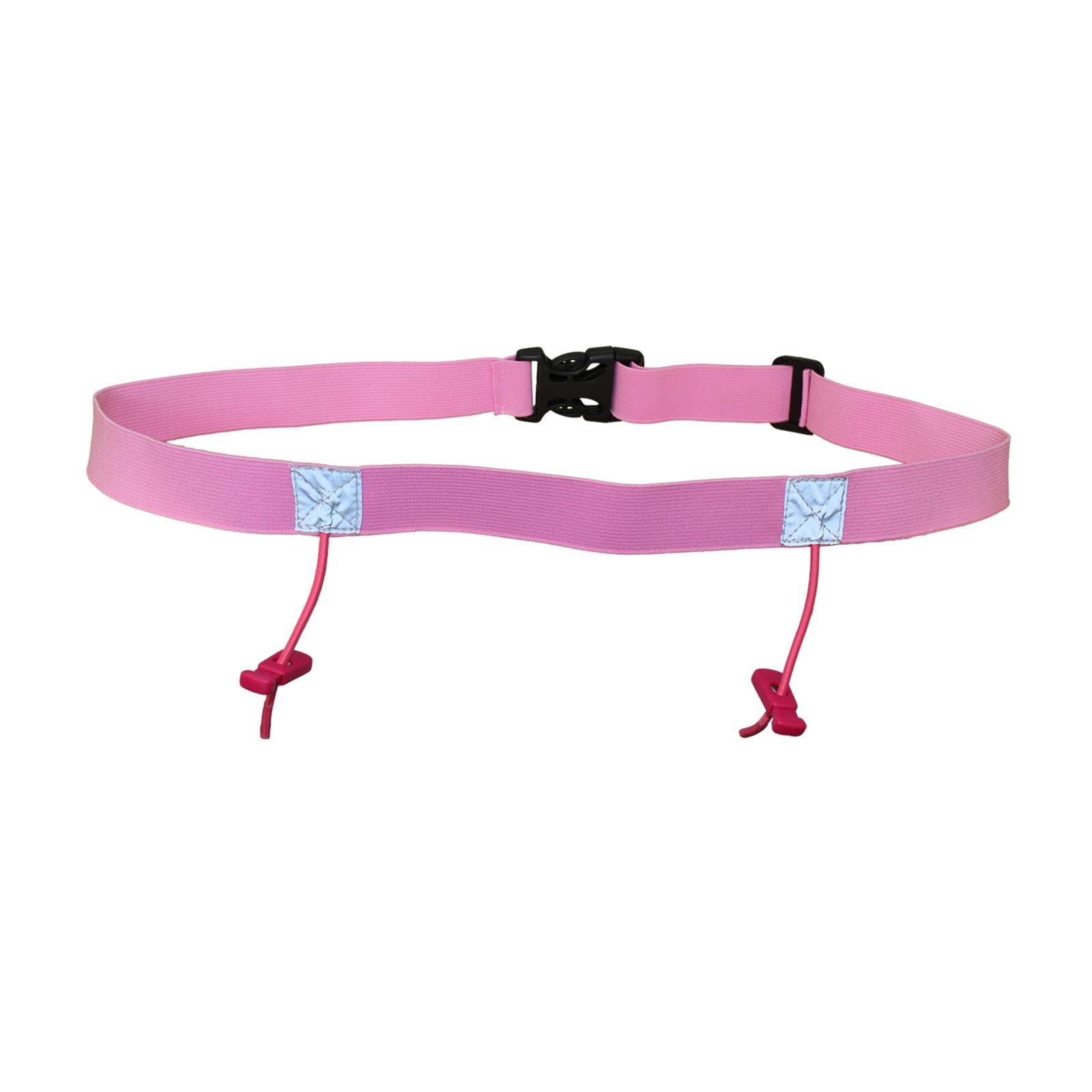 Reflective Tape Cycling Race Number Belt Triathlon Waist Belt Night Running Pink | Sporting Goods | Fitness Running & Yoga | Fitness Equipment & Gear | Running Belts-image-47