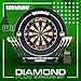 Winmau Diamond Plus Dartboard Surround Set - Professional Darts Accessories - Includes Diamond Plus Dart Board, Surround, 2 Sets of Precision Darts & More