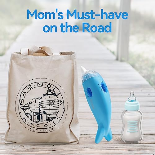 Image of Berrcom Nasal Aspirator for Baby, Electric Nose Sucker Baby Nose Cleaner Automatic Booger Sucker for Kids with Music, Adjustable Suction Level