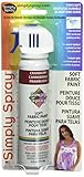 Deval Simply Spray 2-1/2-Ounce Soft Fabric Paint, Cranberry