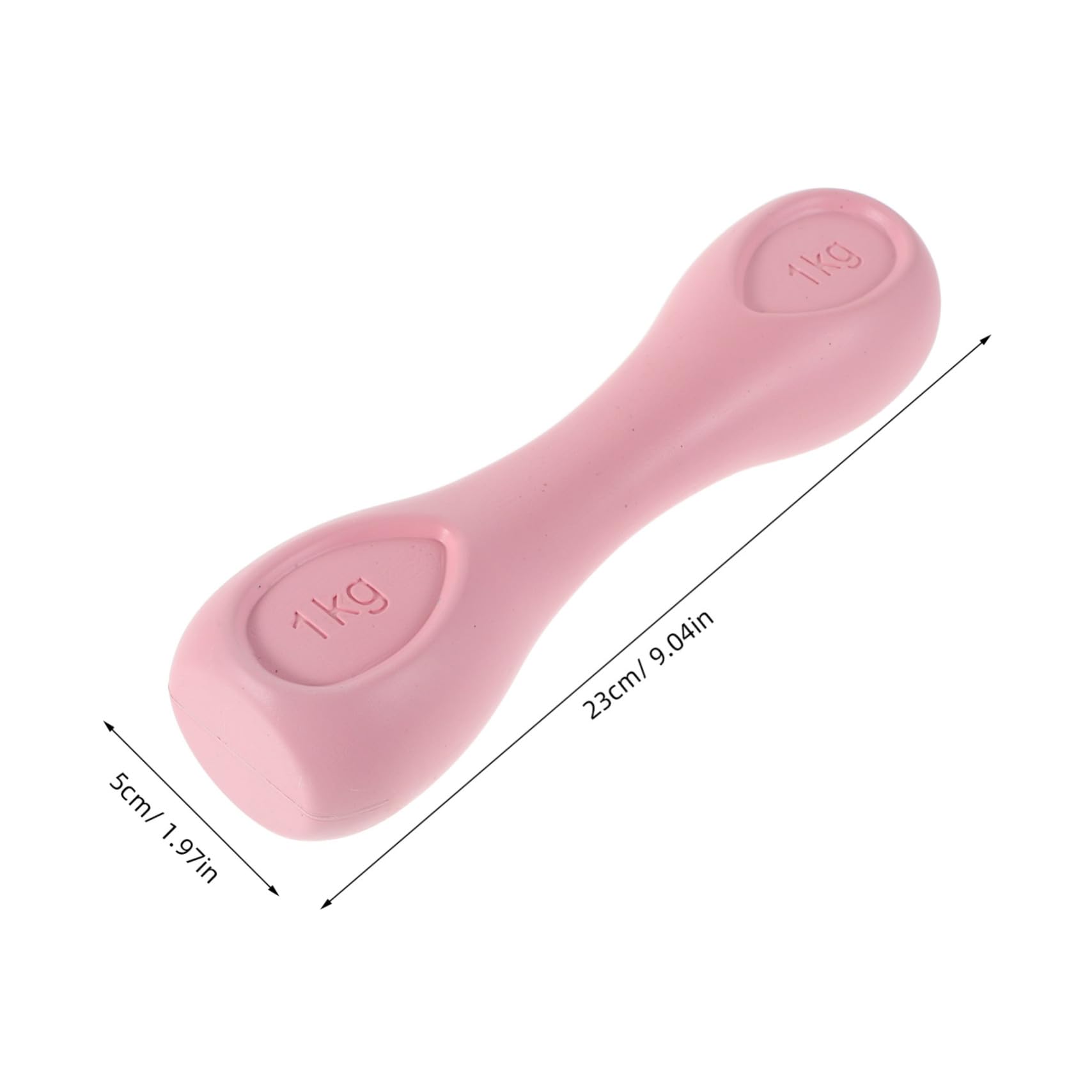 SUPVOX 2pcs Dumbbells for Women Cast Hand Weights for Home Workout Fitness Training Lightweight Design for Strength Exercises Personal Training