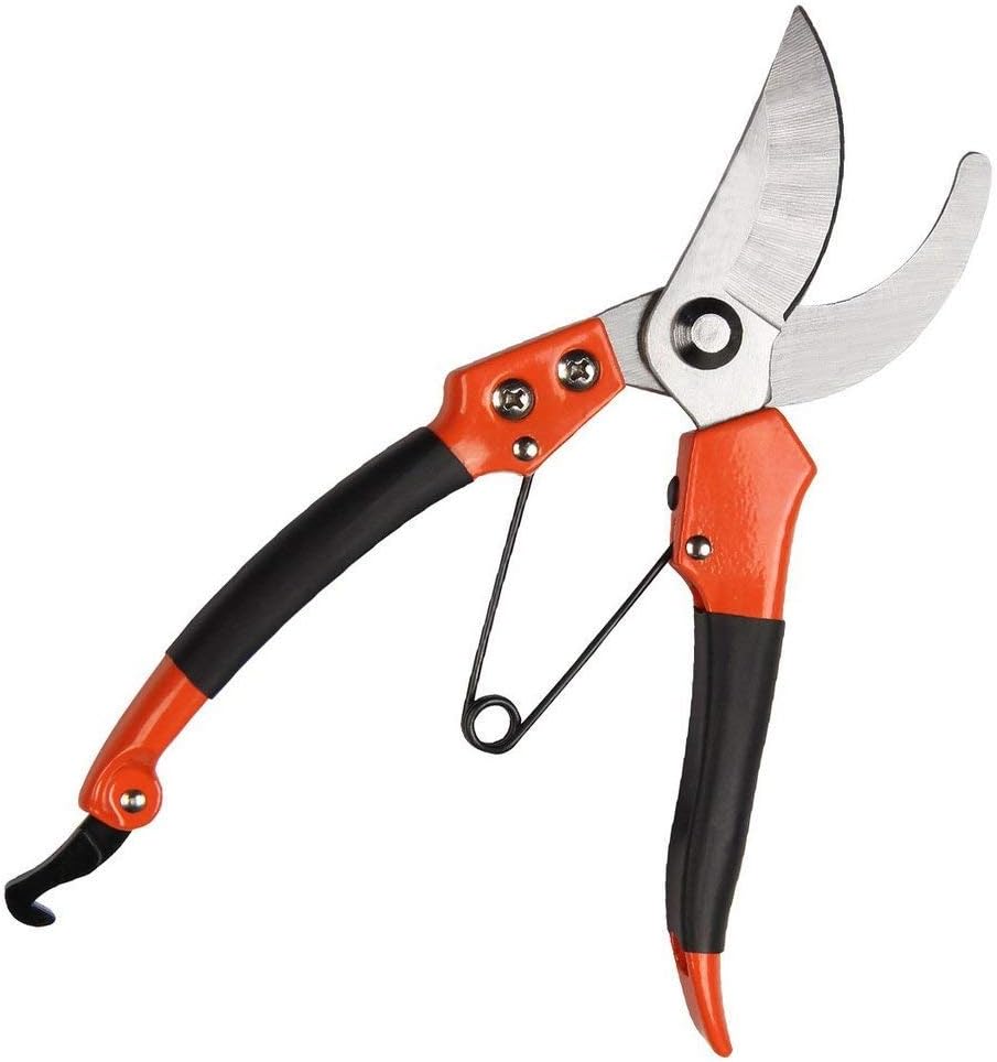 TruTool Gardening Tools - Garden Scissors Pruning Seeds, Garden Shears Pruners Scissor (Multi Color)