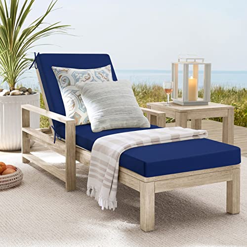 idee-home Outdoor Chaise Lounge Replacement Cushions #TOP9