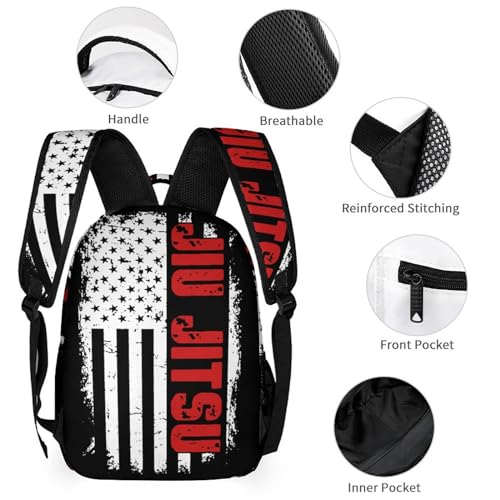 JIU-Jitsu Flag Laptop Backpack