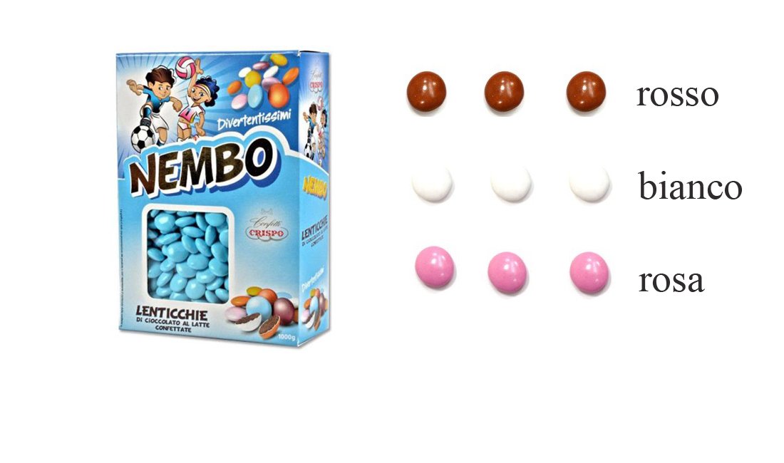IRPot - 24 X SCATOLINE PORTACONFETTI Vari Colori + 1 kg NEMBO + 24 BIGLIETTINI (Rosa)
