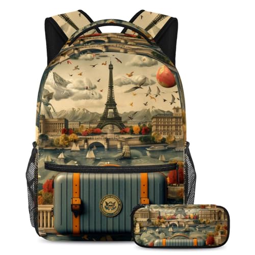 Sac de voyage tendance paysage pour ados idéal pour le collège le lycée et les sorties