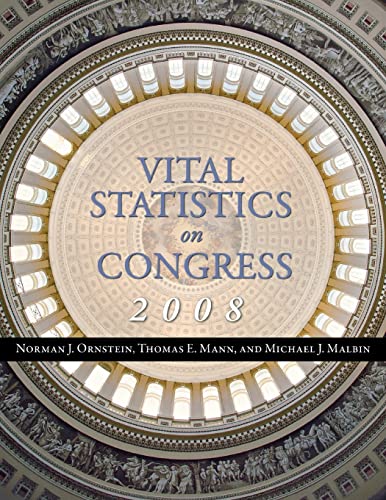 Vital Statistics on Congress 2008 (Vital Statistics on Congress (Paperback))