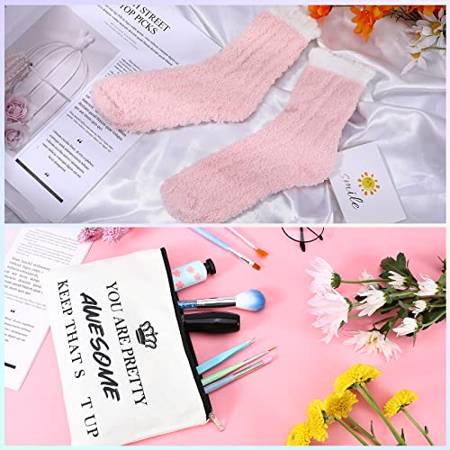 Relaxing Spa Gift Basket for Women,Unique Gifts for Her Best Friend Mom Sister Wife,Gratitude Gift Personalized Care Package for Women Gift Set, Encouragement Box for Female Friend - Image 6