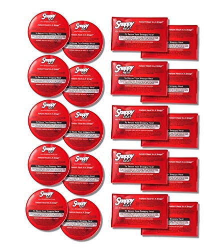 20 Snappy HeatÂ® Reusable Gel Heat Packsâ€”Instantly Hot Pocket-Size Heaters Provide Soothing Therapy for Cramps, Arthritis, and Pain in Joints, Back, Neck and Muscles