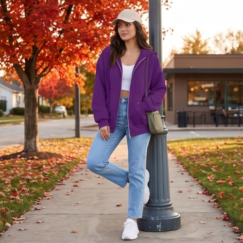 Elneeya Full Zip Hoodies for Women Y2K Cruise Gym Plus Size Sweatshirts - image 7