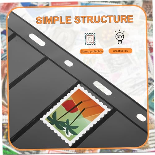 EXCEART 10 Blätter Selbstgemachtes Fotoalbum Münzsammlung Für Sammler Beilage Zur Briefmarkensammlung Briefmarkensammlerseiten Für Immer Stempelseiten Plastik Briefmarkenalbum Bücher