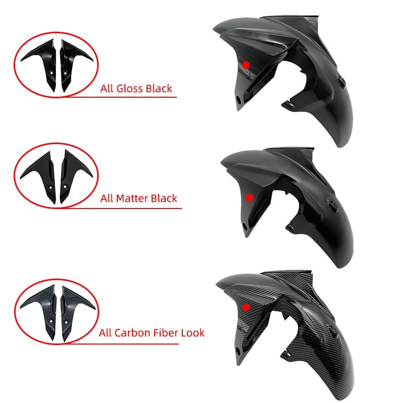 Bavette/Garde-boue Avant Pour Yamaha MT-07 / FZ-07 (2012-2017) - Protection Contre La Boue Et Les Gravillons