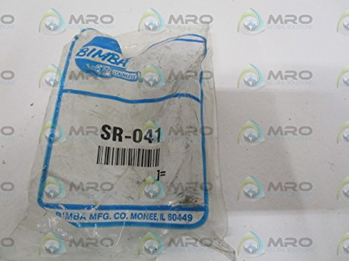 BIMBA SR-041 1" Stroke, 3/4" BORE, Front Nose MOUNTING, Pneumatic AIR Cylinder, Single-Acting, SR Series, Stainless Steel 303 Rod