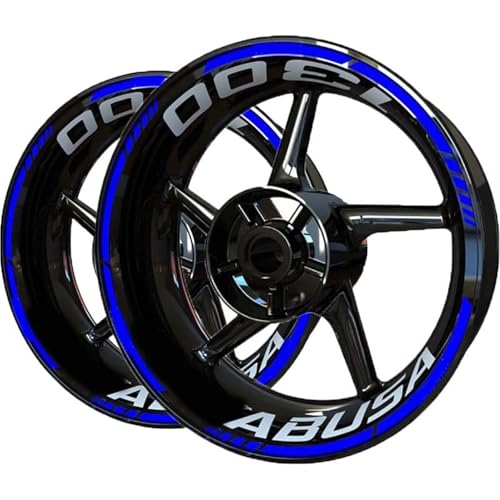 Autocollants de jante réfléchissants haute performance pour roue Suzuki Hayabusa 1300
