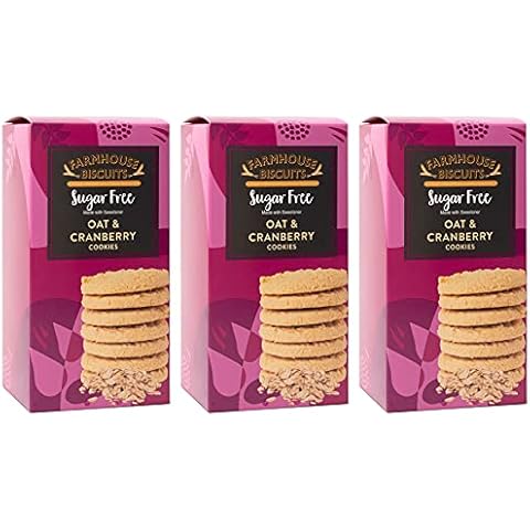 Farmhouse Sugar Free Oat & Cranberry Cookies Cover