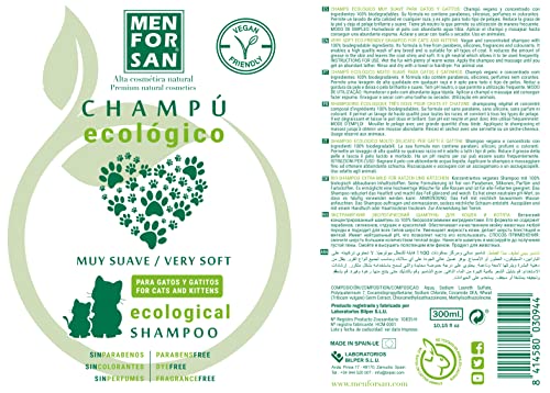 MENFORSAN Very gentle Organic Shampoo for cats, White - Image 2