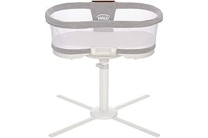Halo Bassinet: Luxe Series Dove Grey Tweed