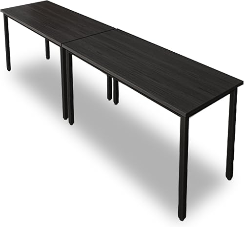 Bonzy Home Mesas de conferencia, escritorio para computadora de oficina de 8 pies para sala de reuniones, estudio, escritura, mesa de podcast para