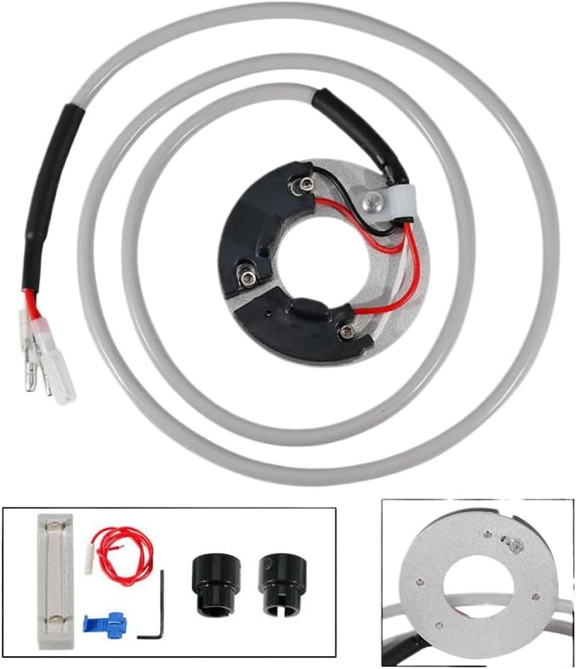 Electronic Ignition System Coil Points Assembly Compatible With GL1000 Goldwing 1000 GL1000LTD Limited Goldwing 1000 30200-371-004