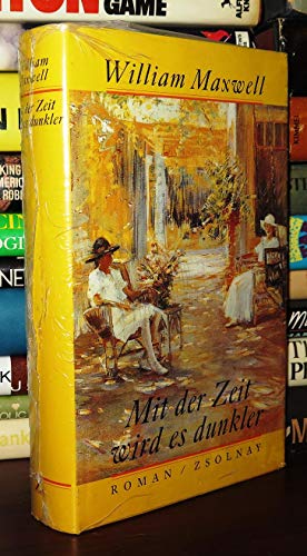 Mit der Zeit wird es dunkler [German] 3552048065 Book Cover