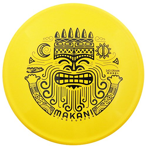 INNOVA Makani 140g Recreational Catch Disc [Stamp Colors May Vary] - Yellow