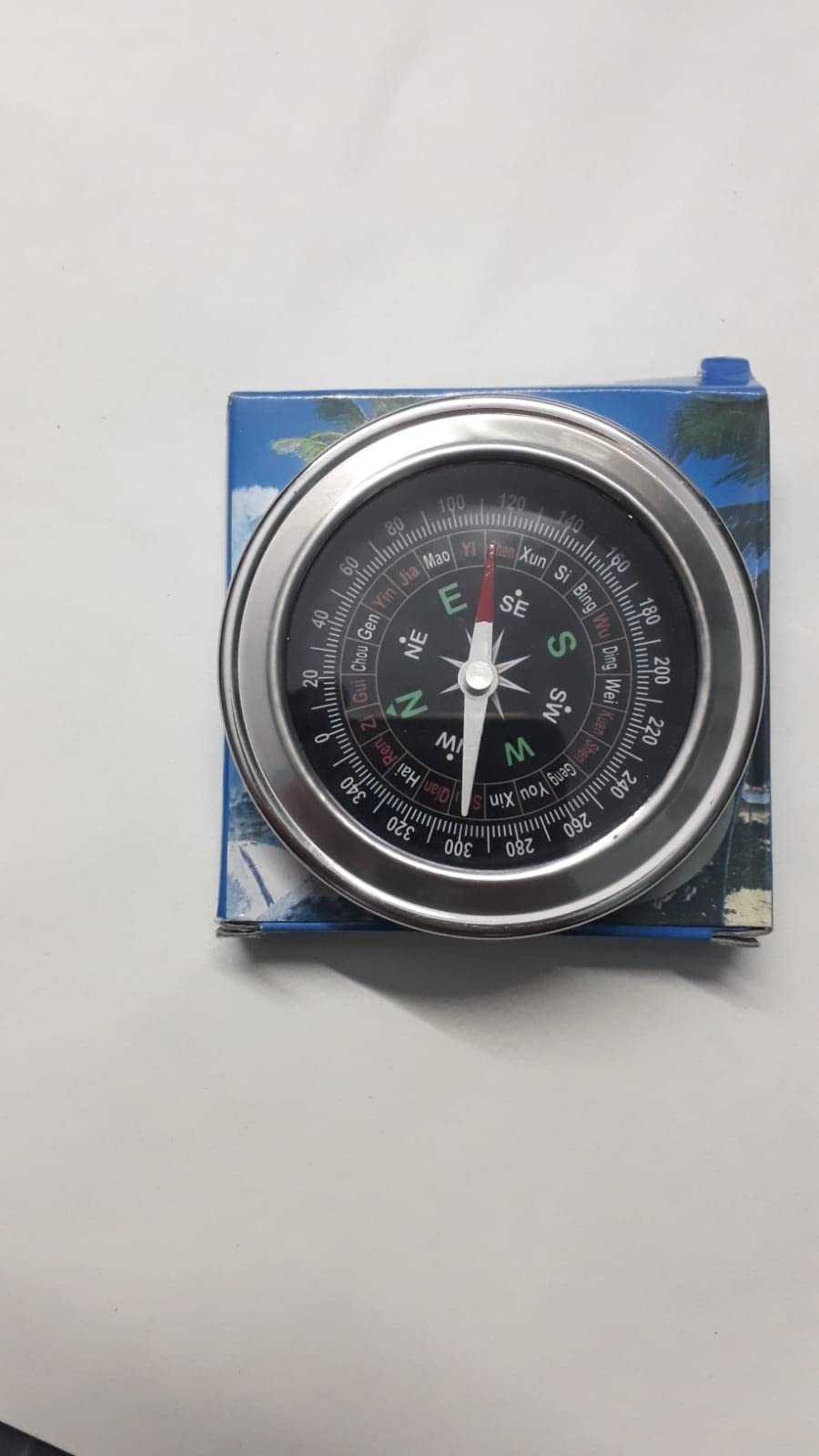 UK Traders Stainless Steel Directional Magnetic Compass Travel.-image-19
